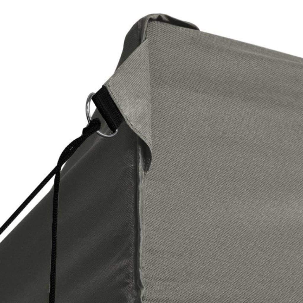 Festnight Pop-Up Canopy with 4 Sidewalls | Party Tent | Garden Tent | Garden Pavilion | Event Tent | Event Pavilion | Anthracite Oxford 3 x 4.5 m