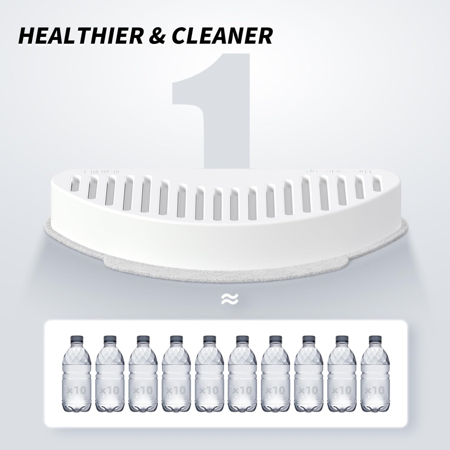 uahpet Filter Cat Fountain 6 Pack, Filter Drinking Fountain for Cats and Dogs, Cat Fountain Replacement Filters Circulating Filtration System with 6 Layers
