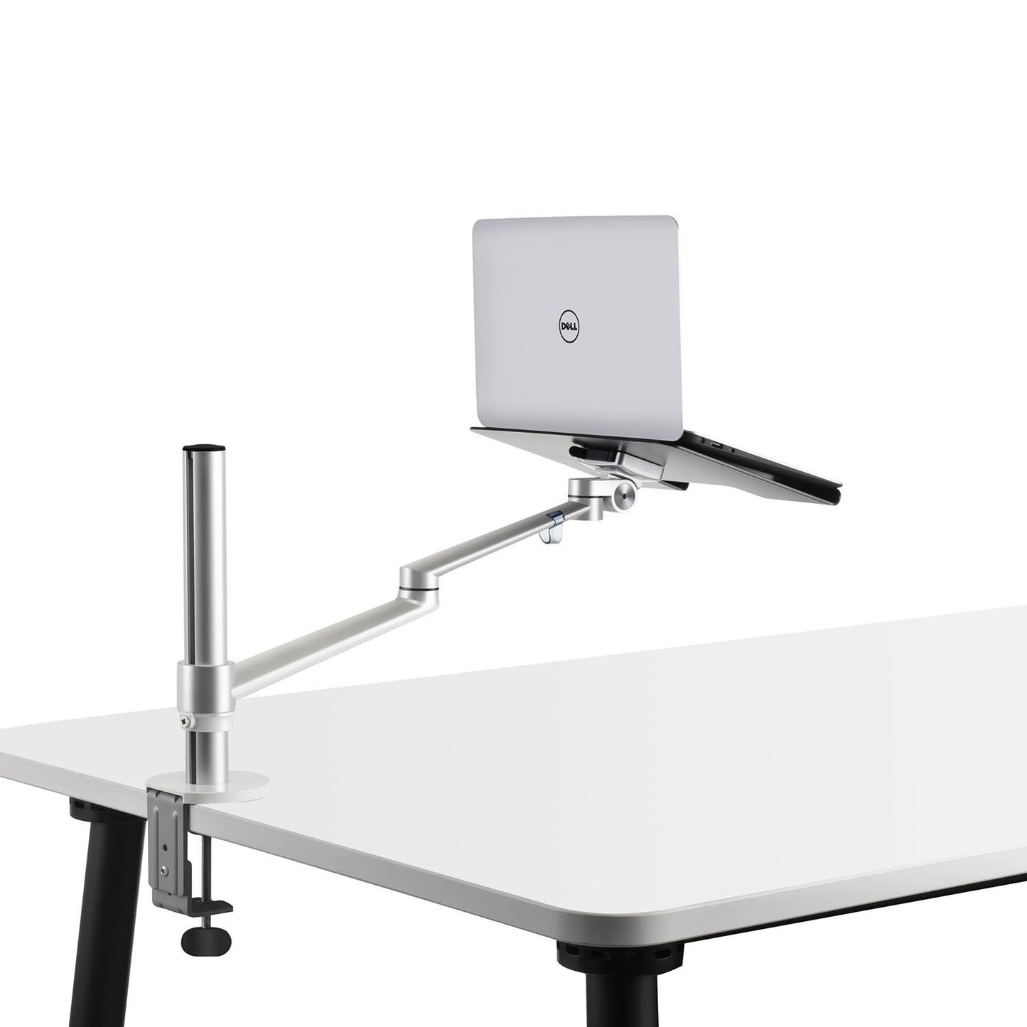 Thingy Club adjustable desk mount, holder with swivel arm, fully adjustable, made of aluminum.