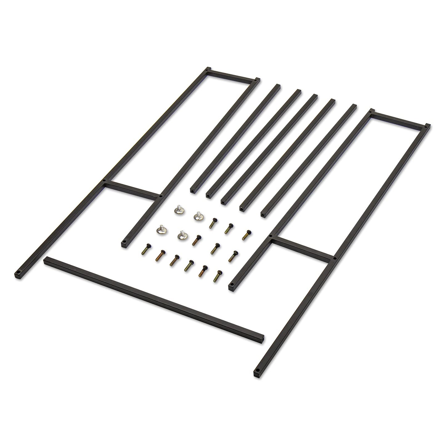 WING freestanding towel stand made of metal, standing towel holder for bathroom in black, standing bath towel stand with 3 towel bars, bathroom accessory and valet stand, 85×20×110cm (L×W×H)