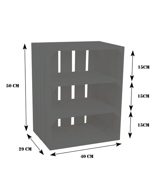 2-piece fruit crate Johanna storage box wine crates shelf crates storage crates standing shelf wine crates wooden crates bookshelf wine rack
