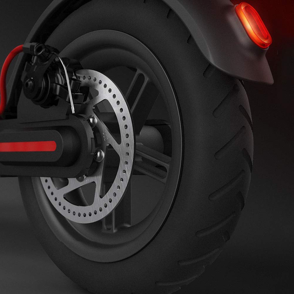 VOBOR Rear Wheel Scooter Tire, Disc Brake Tire with Hub and Brake Disc M365 Electric Scooter Rear Tire Replacement Wheels Pneumatic Rear Wheel Tire Electric Scooter Tire
