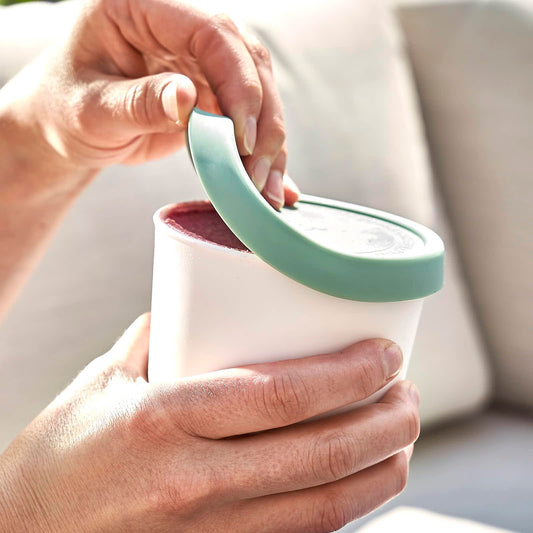 SPRINGLANE 4-Pack Ice Cream Tubs 400ml, Storage Containers, Freezer Bins, Ice Container BPA-free in food grade quality.