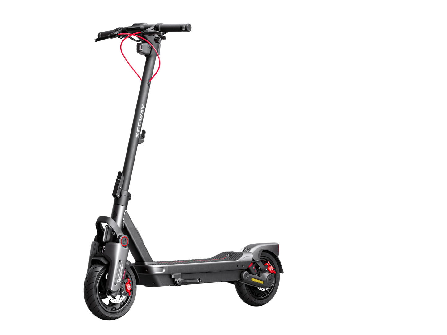 Segway-Ninebot MAX G3 D, E-scooter with street legal, 80km range in Eco mode, 75km at 20km/h, 3.5h charging time, 130kg max weight capacity, dual hydraulic suspension, smart display.