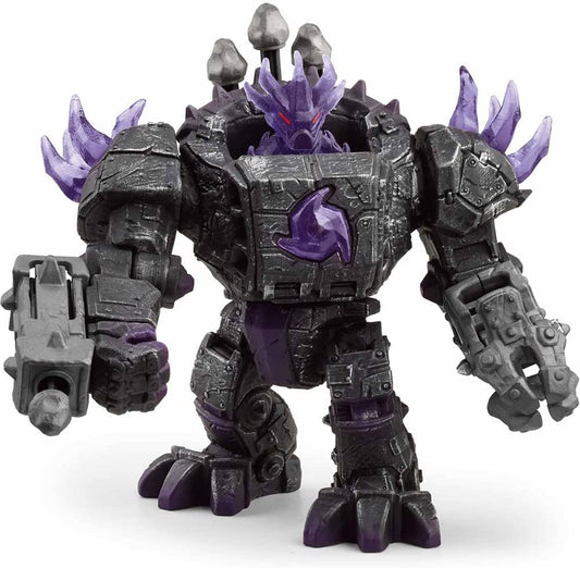 SCHLEICH 42557 Shadow Master Robot with Mini Creature, for children ages 7-12 & 42599 Eldrador Mini Creatures Shadow Stone Robot, for children ages 7-12, ELDRADOR Creatures - Collectible Figure