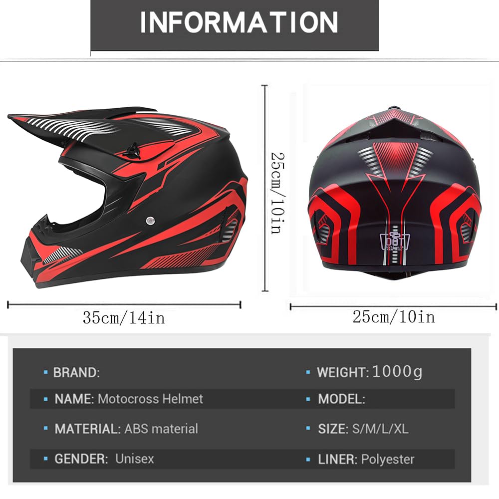 Youth motorcycle helmets, kids bike riding helmets, boy and girl scooter ski ATV helmet, DOT/ECE certified, suitable for all seasons, 3, S