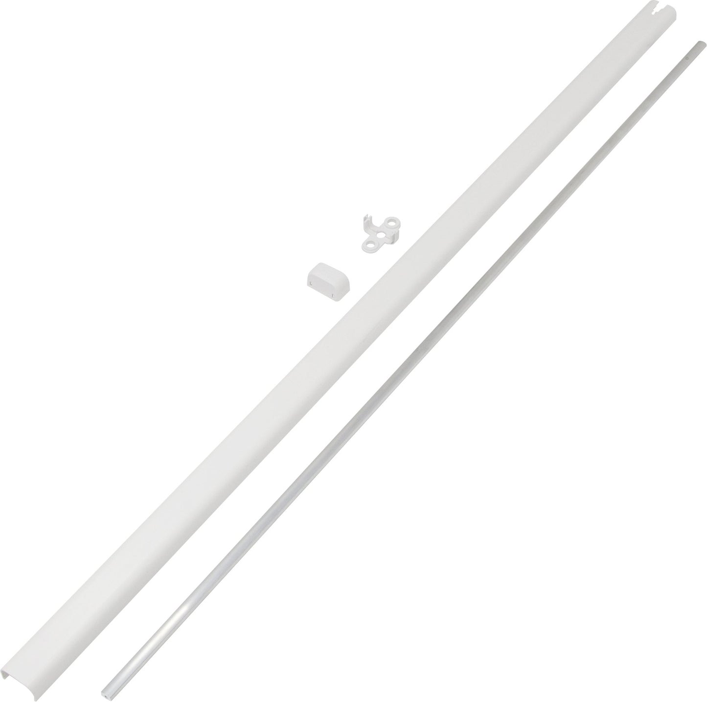 ABUS rod set FOS/FSA - locking bars for window locks FOS550/A, FOS650/A and FSA3550 - 118 cm long - 12026 - 2-piece set - White