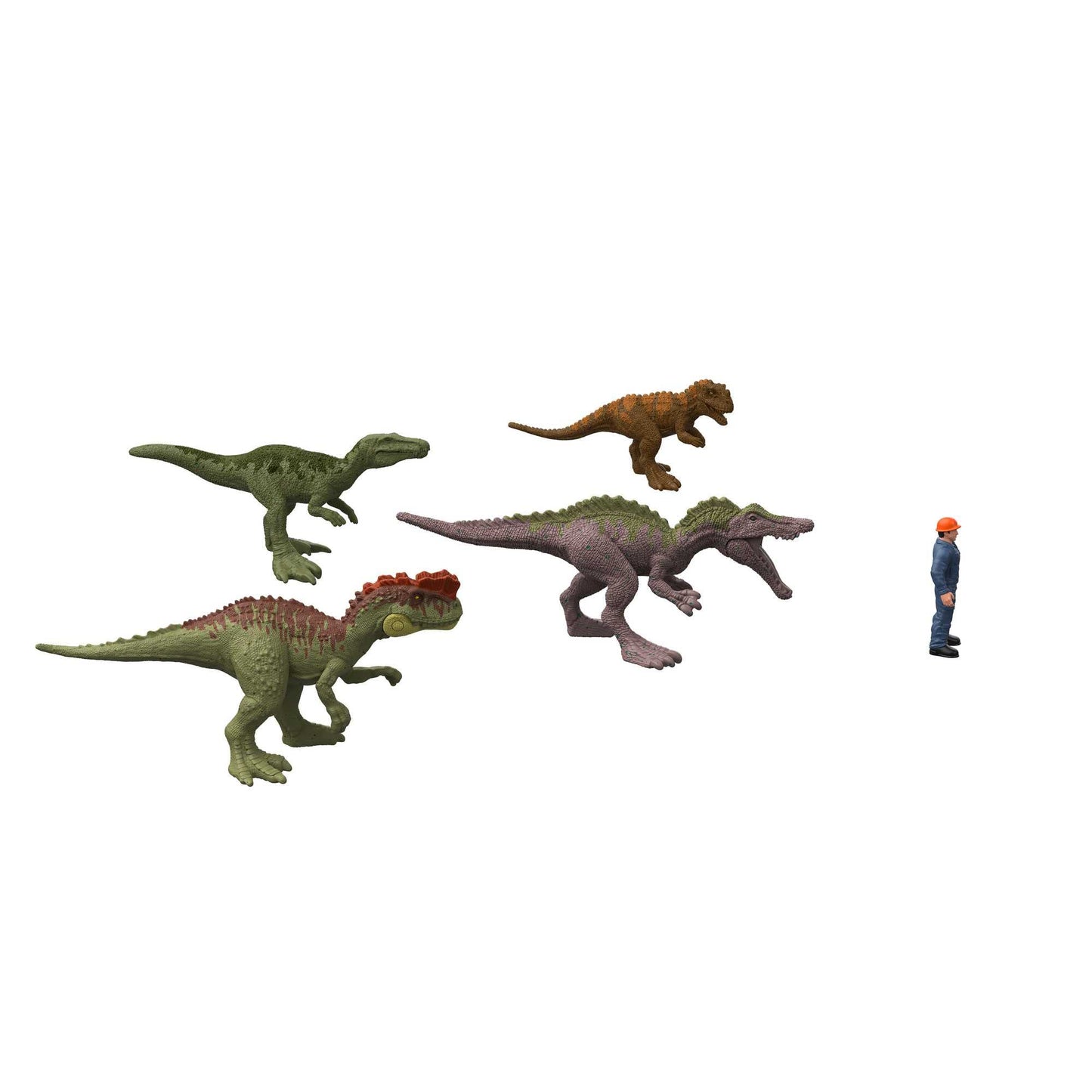 Mattel Jurassic World Advent Calendar for kids with surprises for 24 days, includes various dinosaur figures and battle arena, toy for ages 3+, HHW24