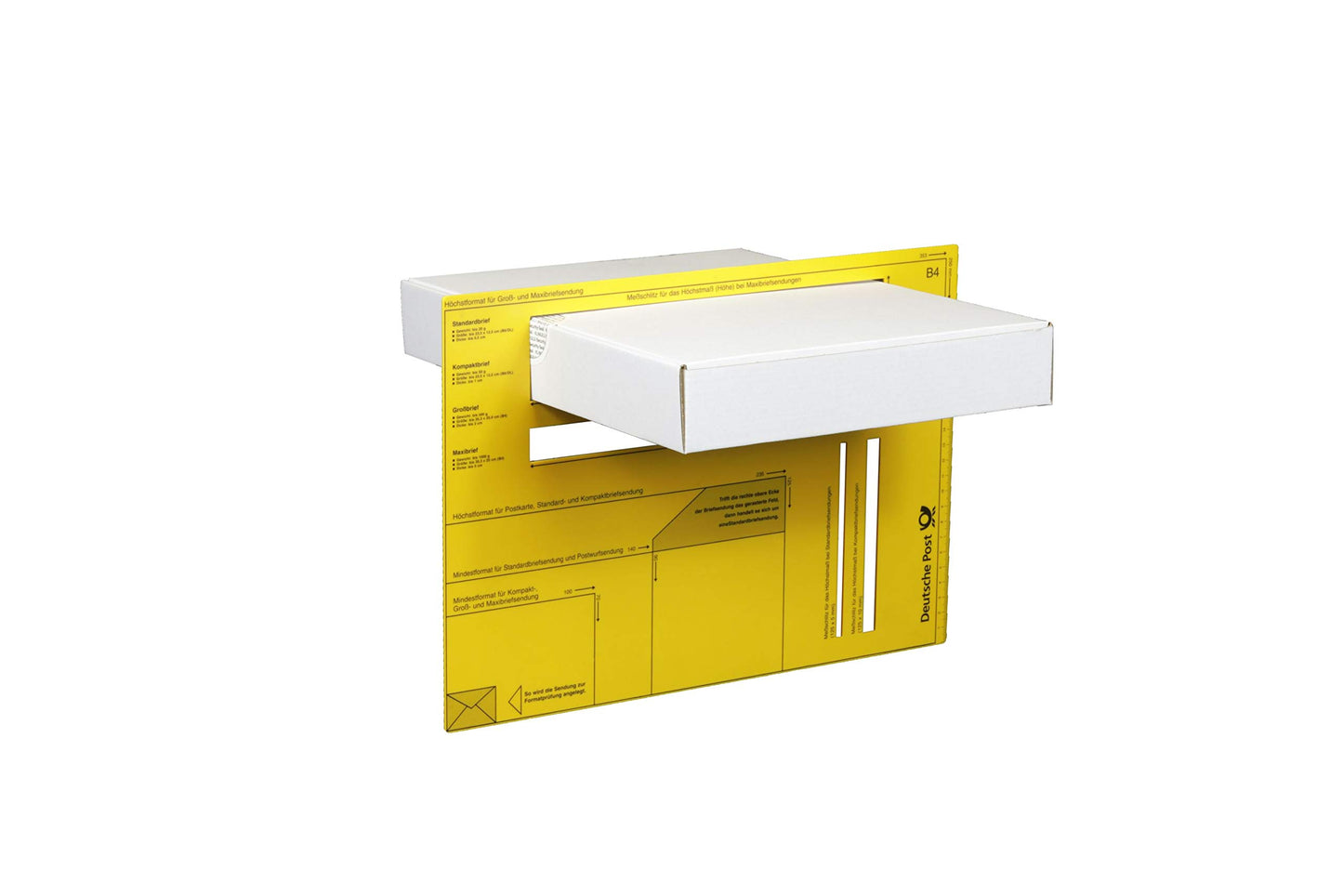 100 white large letter boxes 350 x 250 x 50 mm for DIN A4+ and B4 size. Suitable for shipping as large letter, goods or books.