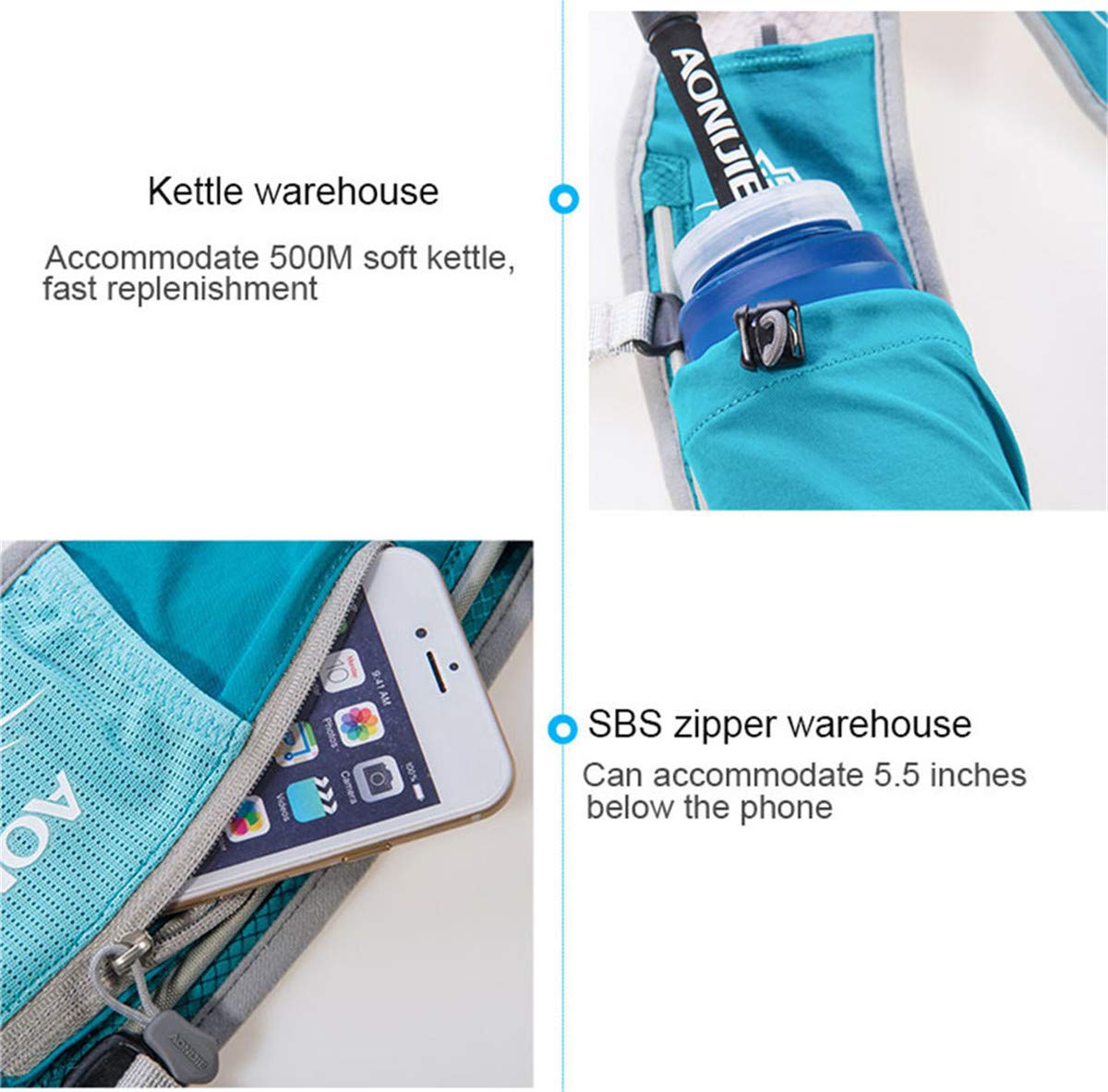 Win. Deeper 5L ultralight hydration pack trail backpack vest, hydration pack cycling backpack for running, camping, hiking, marathoners.