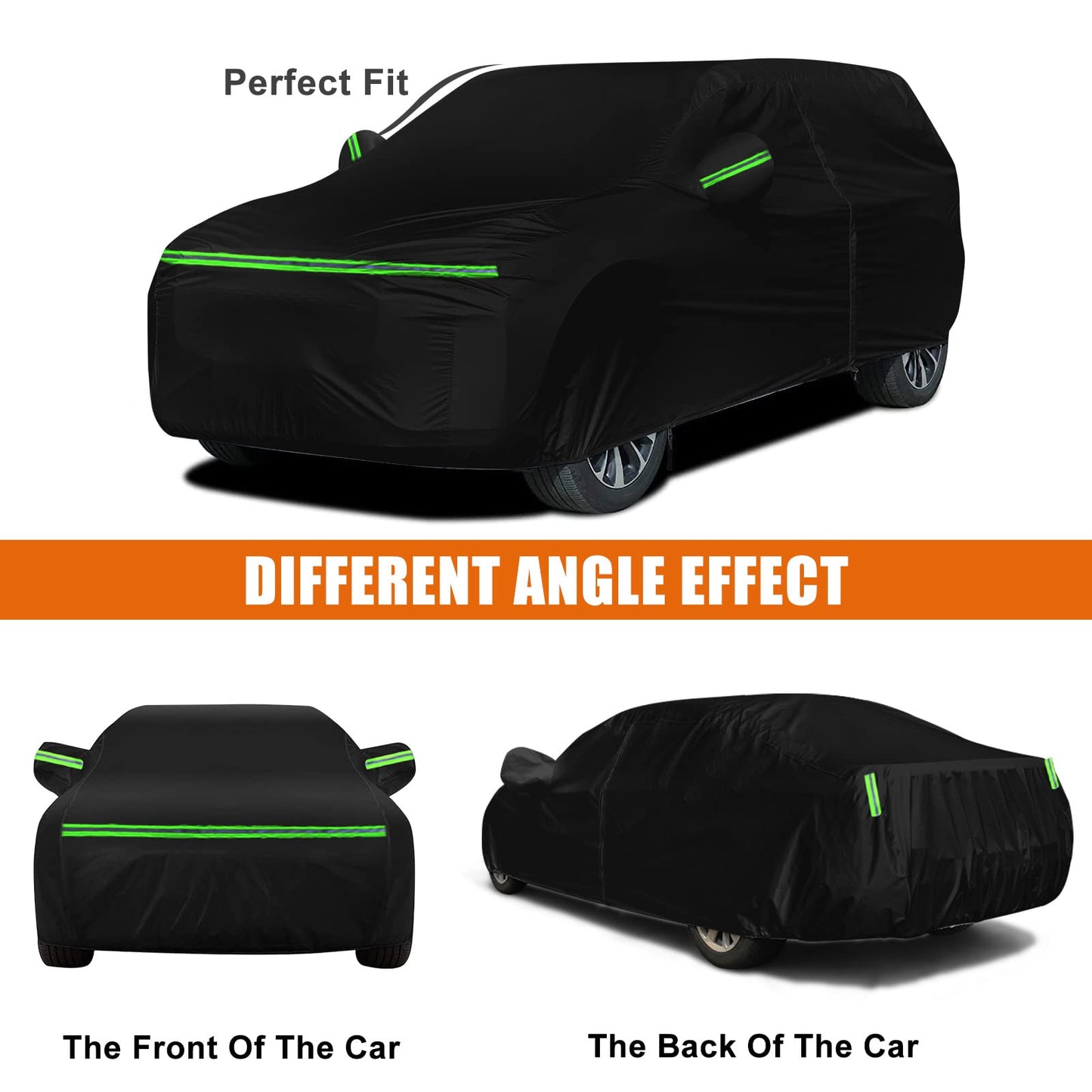 JUDANNA Car Cover Waterproof Replacement for Toyota Yaris Vitz XP130/XP210/GS/GR/GRMN Hatchback 2011-2025, Full Garage Car Cover Outdoor Cover Dustproof Sun UV Protection Snow Protection