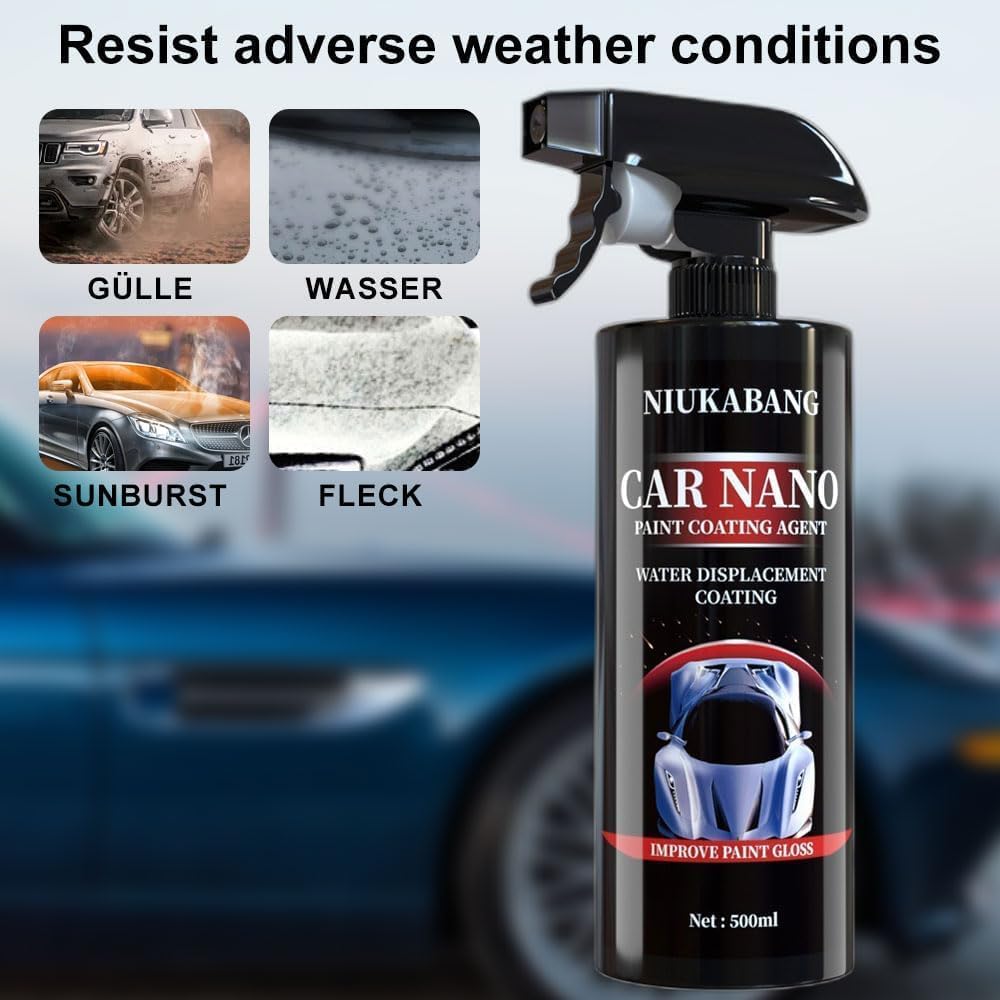 2025 New Car Polish Scratch Remover Car Body Polishing, Micro Polishing to remove scratches and blemishes, Automotive Body Polishing Micro Polishing Car Polishing Kit (500 ML)