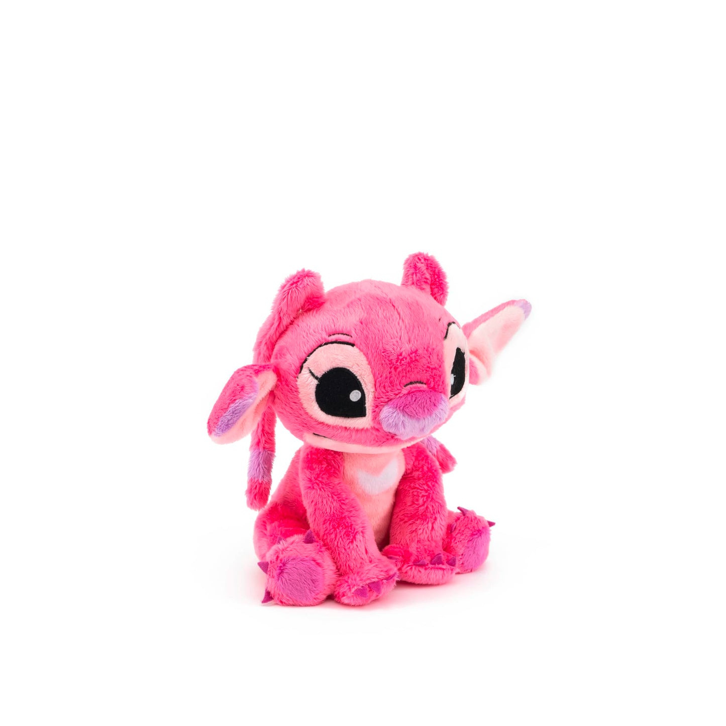 Simba 6315876953NPB - Disney Lilo and Stitch, plush toy 25cm & 6315876954NPB - Disney Lilo and Stitch plush figure, 25cm, Angel, cuddly toy, suitable from the first months of life.