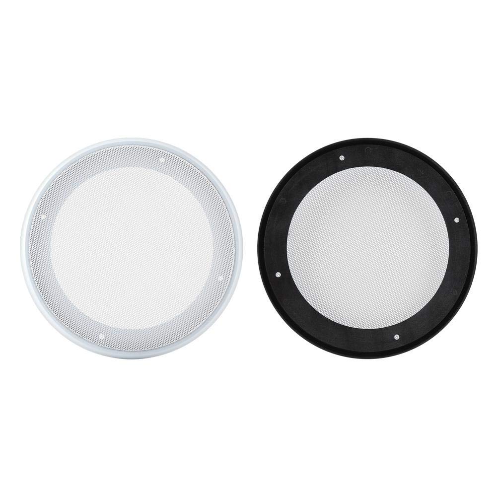 2PCS Speaker Grill, Speaker Cover Protective Metal Mesh, Audio System Grille Speaker Cover for Speaker/Car Audio System (8 Inch)