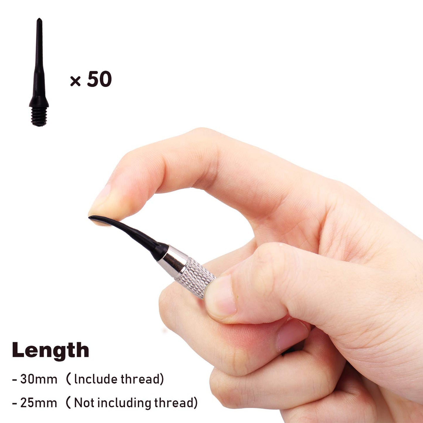 Soft tip darts set of 9 pieces weighing 18 grams, includes 50 extra dart tips, 20 rubber o-rings, 27 flights, and a 9 piece tool kit for electronic dartboards (tungsten).