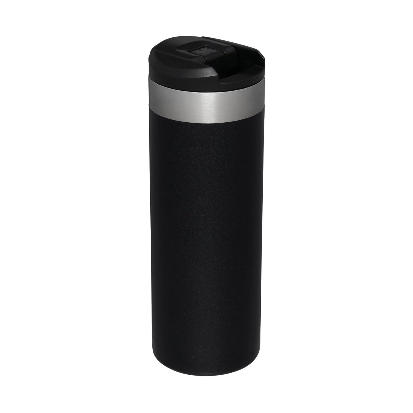 Stanley Aerolight Transit Thermos Mug 0.47L - Keeps Hot for 6 Hours - Dishwasher Safe - Leak-Proof Travel Coffee Cup - Fits Most Car Drink Holders - Thermos Bottle - Black