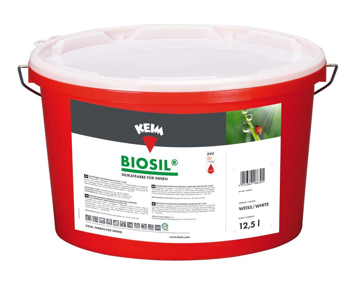 1250 Biosil interior silicate paint 12.5 liters, white, 1 pack