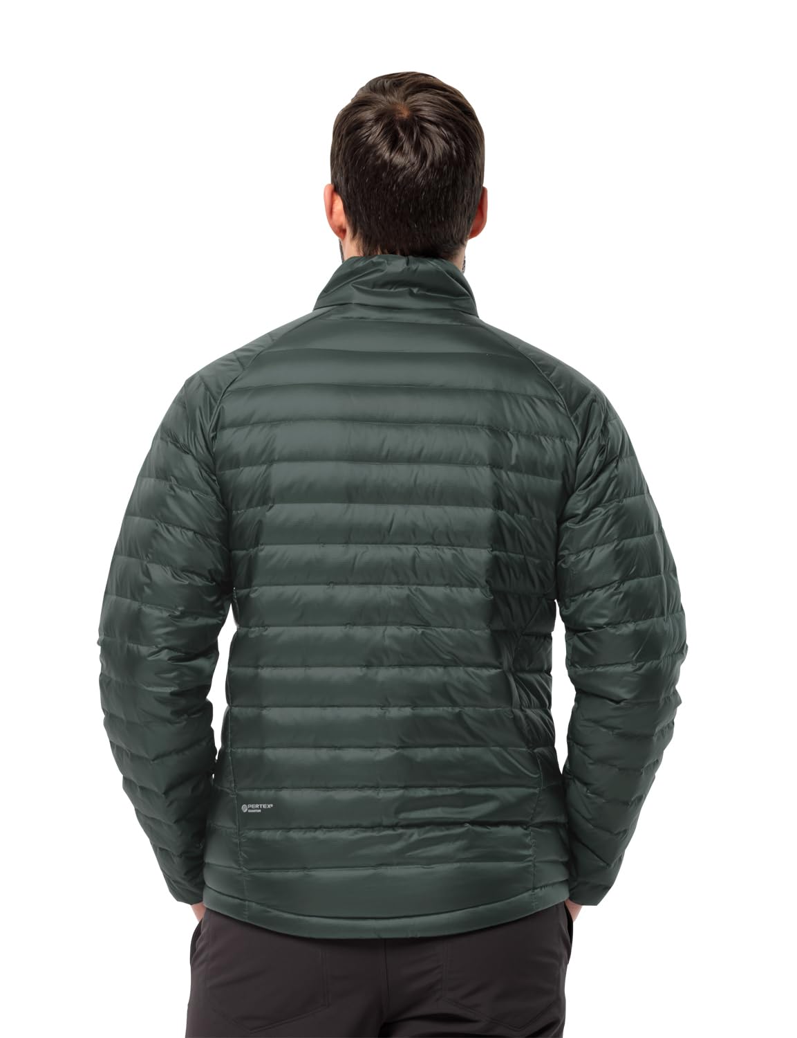 Jack Wolfskin Men's PASSAMANI DOWN JKT M Down Jacket, Black Olive, L