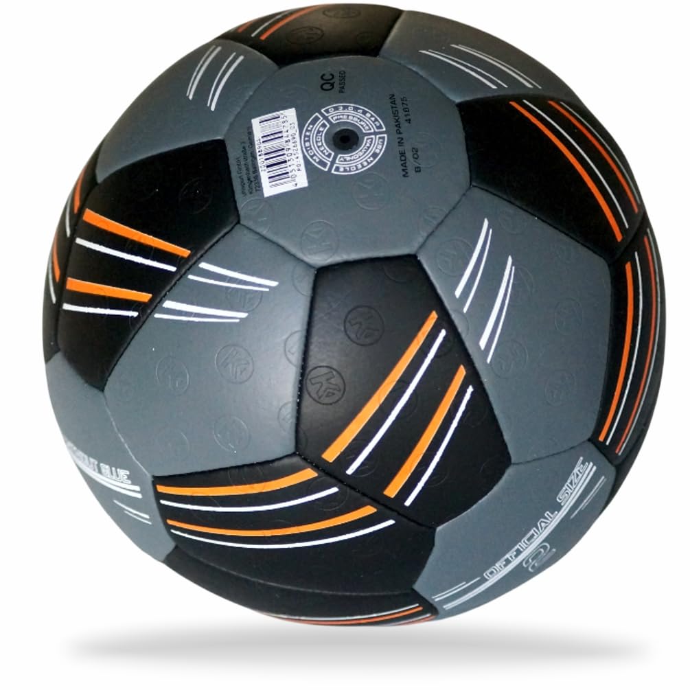 Kempa Spectrum Synergy Plus Handball training and game ball with unique 30-panel construction - black/anthra - size 3