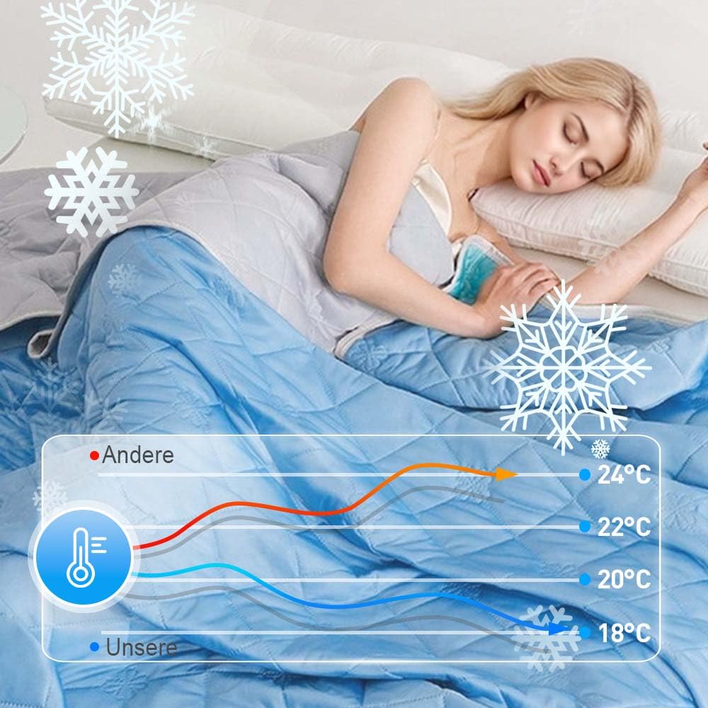 Matame summer blanket, cooling blanket Self-cooling blanket, Lightweight Thin Summer Blanket Double-sided, Absorbs body heat, Cooling Blanket for Bed Sofa People Kids Baby Blanket Summer Blanket (#F, 200x230cm)