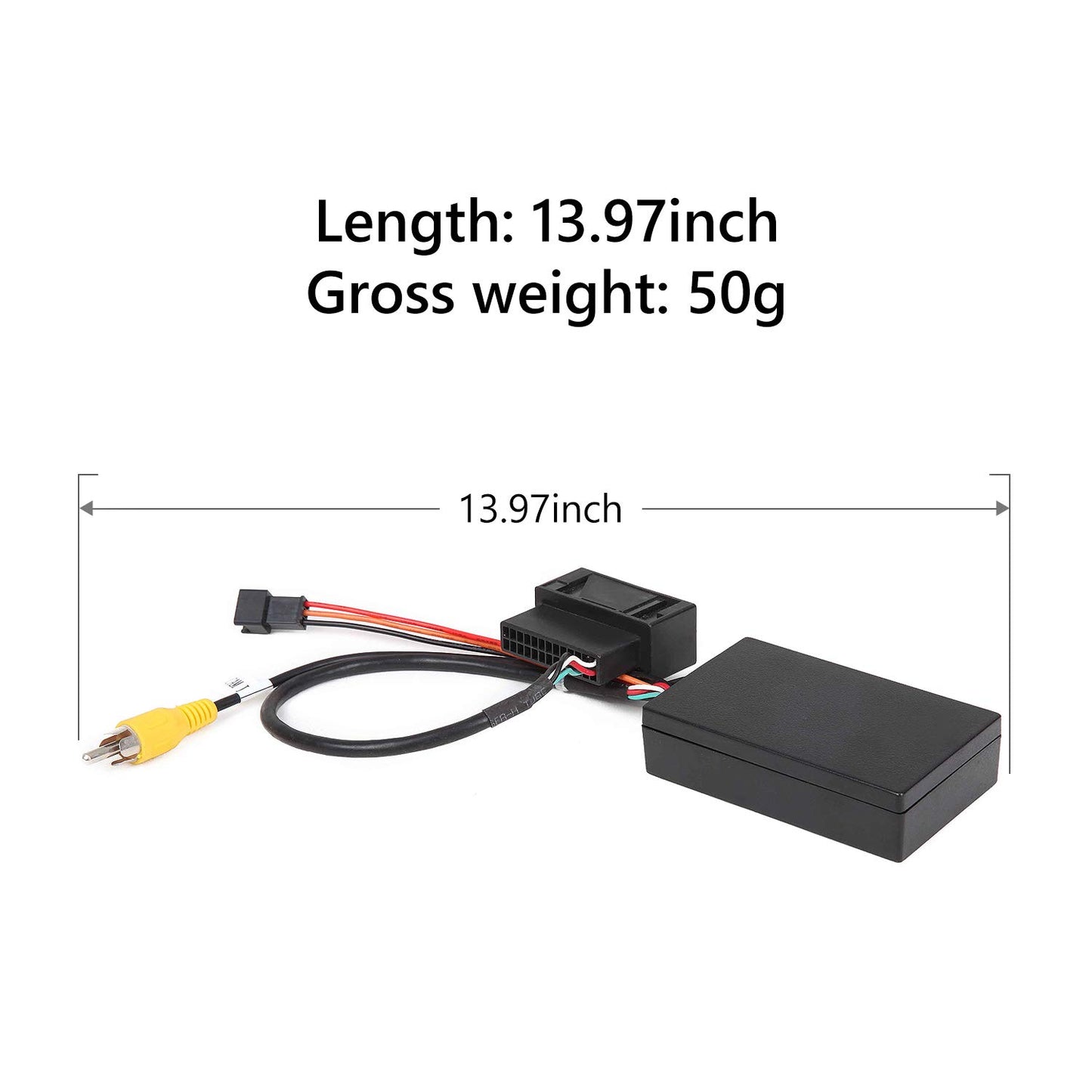 A0580 for VW Reverse Camera Decoder Box for Eonon GA9453 GA9453B Q53Pro R53 (Car radio for VW SEAT Skoda)