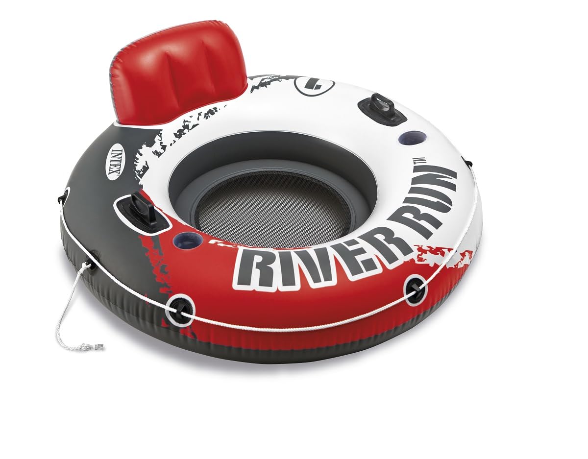 Intex 56825EU - Inflatable Swim Ring River Run, Vinyl, Multicolored, 135 cm.
