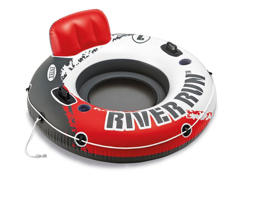 Intex 56825EU - Inflatable Swim Ring River Run, Vinyl, Multicolored, 135 cm.