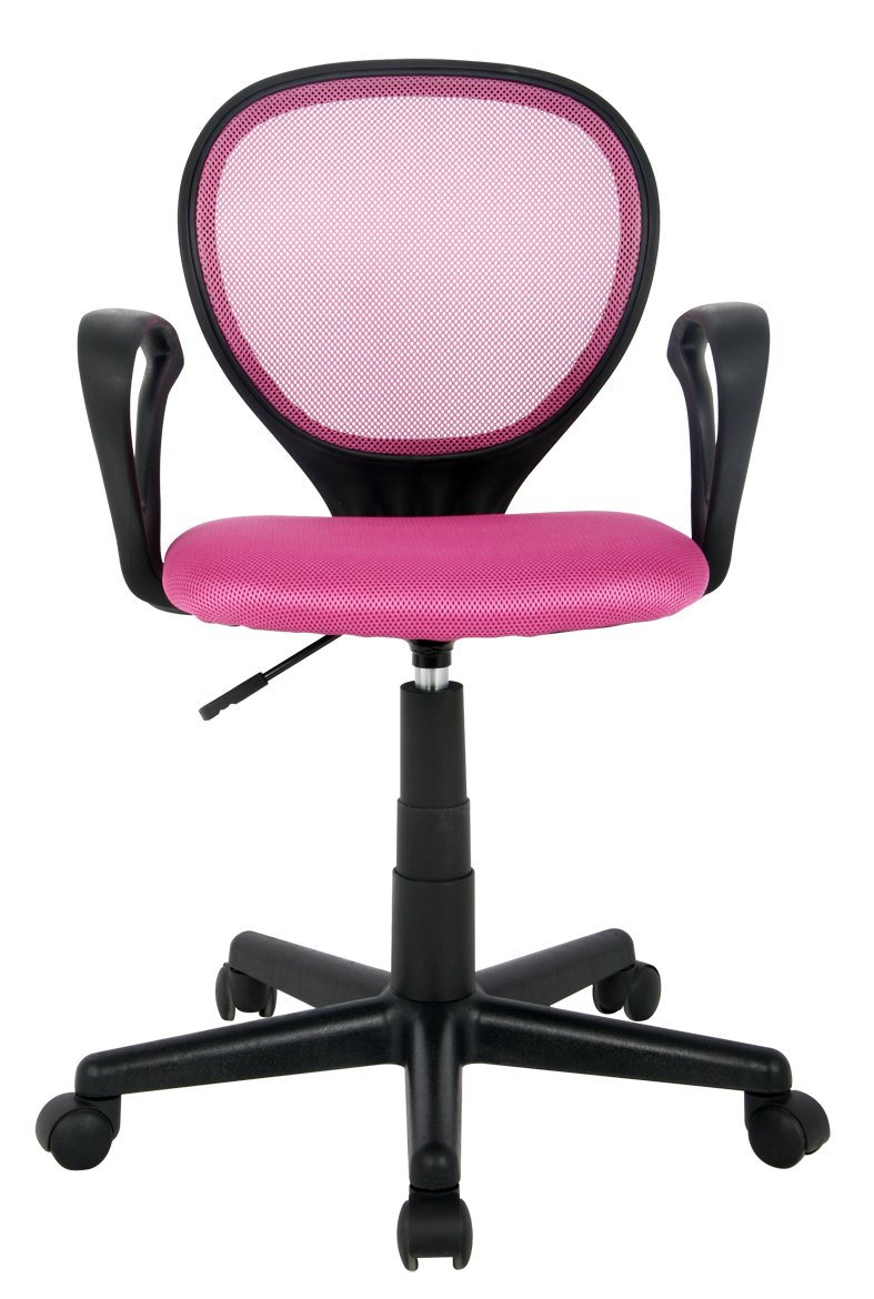 SixBros. Office Chair Pink - H-2408F/1406
