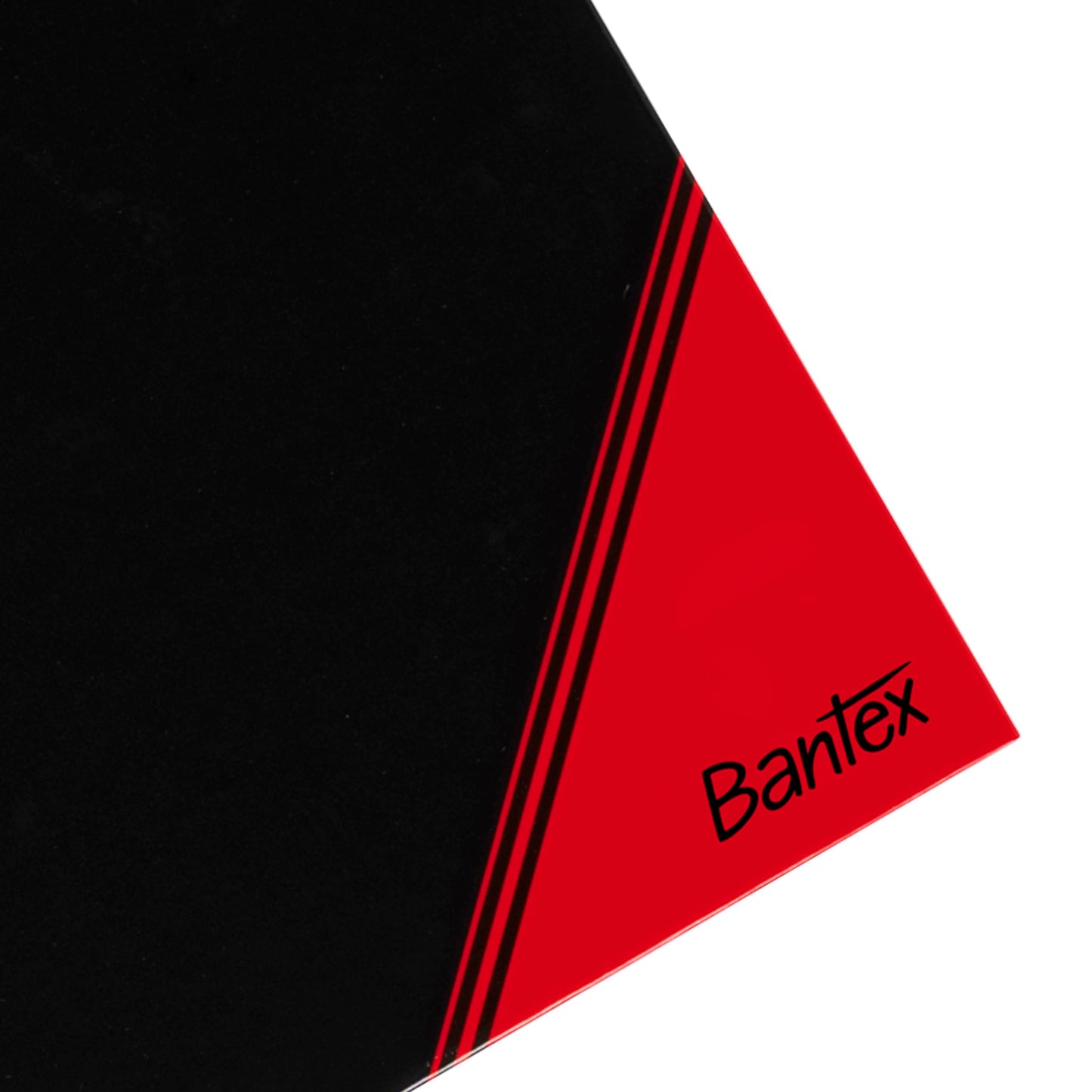 Bantex Notebook A4 squared, 192 pages, 70 gsm, Hardcover, black, pack of 3.