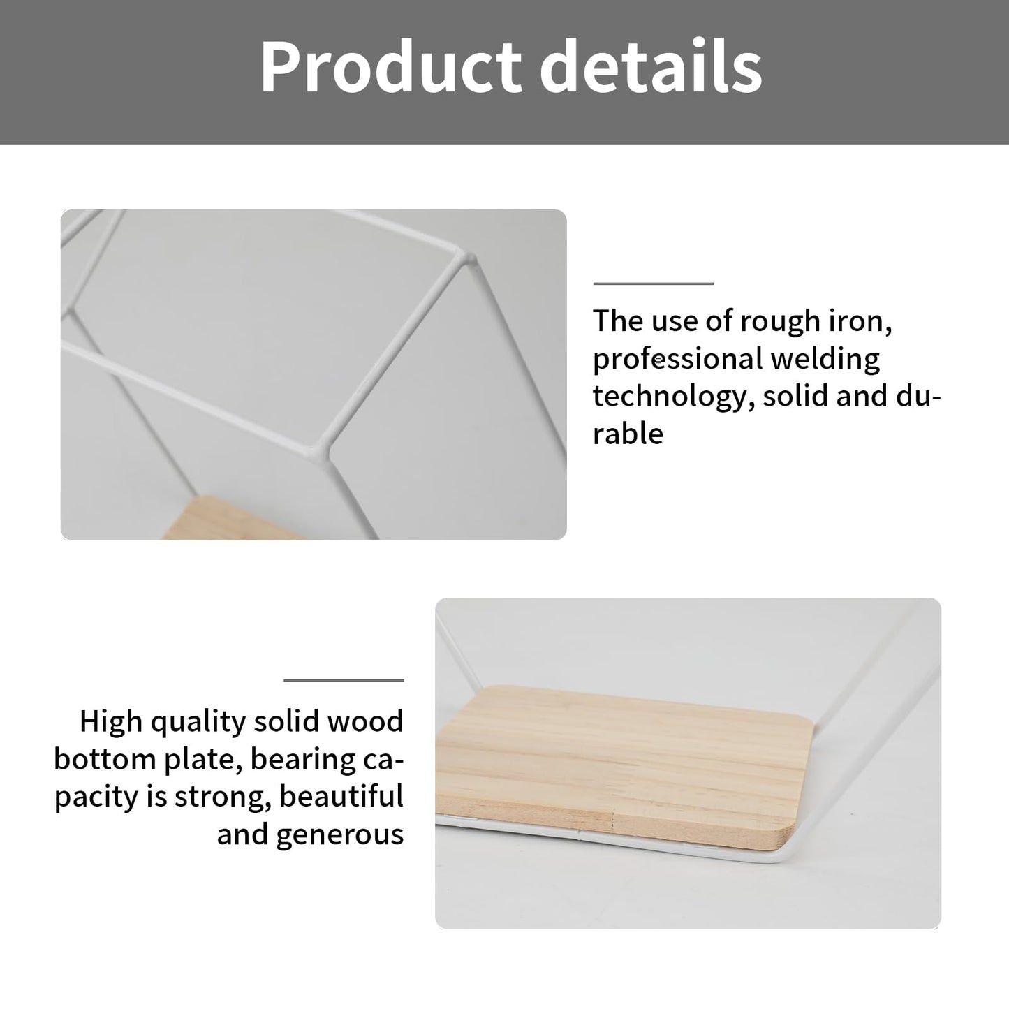 Hexagon wall shelf white metal 3 piece set, shelf wall decor hanging shelf loft wall shelves, wall shelf white for wall decor in living room, bedroom, bathroom, cafe, and hotel.