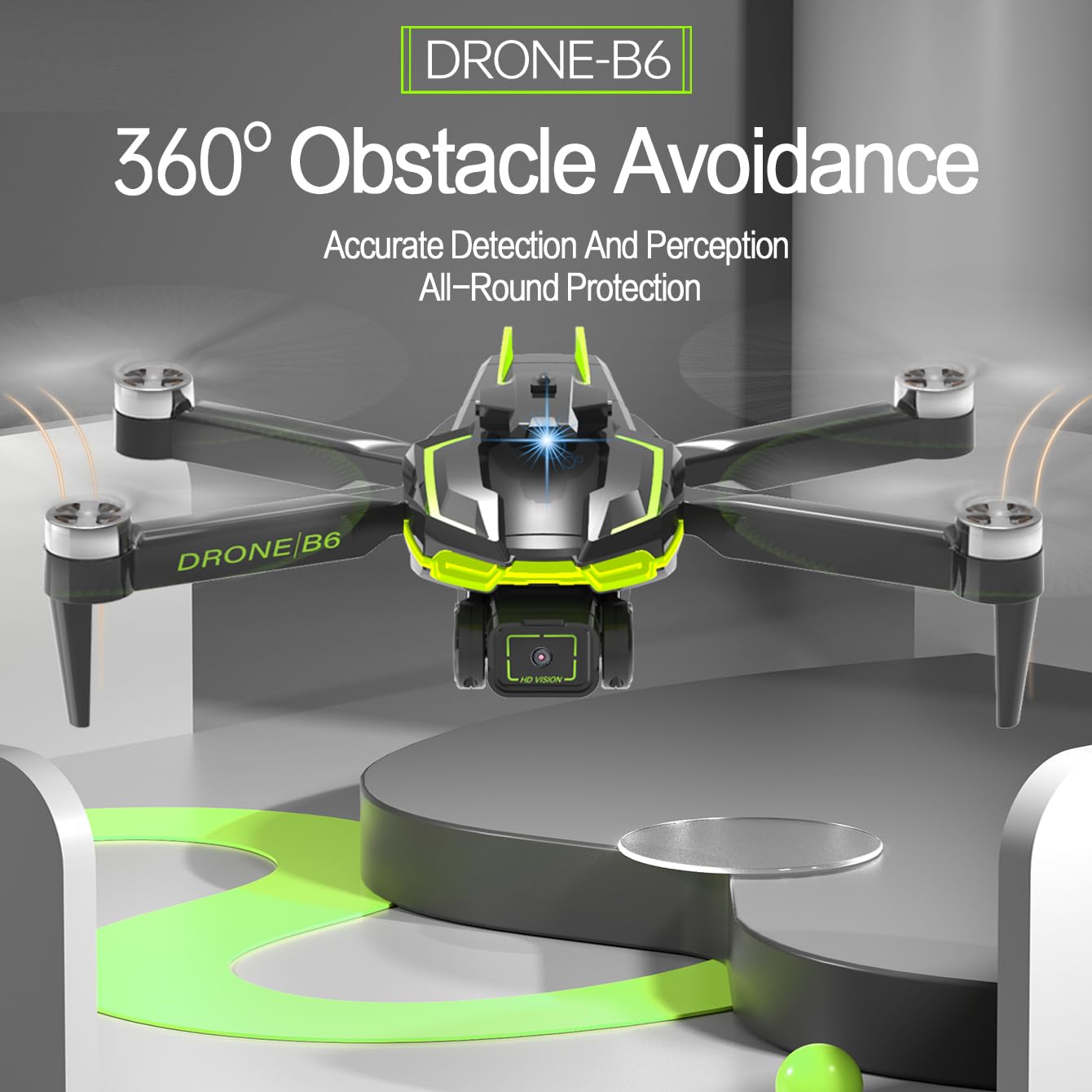 Drone with 4K camera for kids and adults, featuring brushless motor, foldable quadcopter with WiFi transmission, 35 mins long flight time. Beginner drone toy gifts for boys and girls.