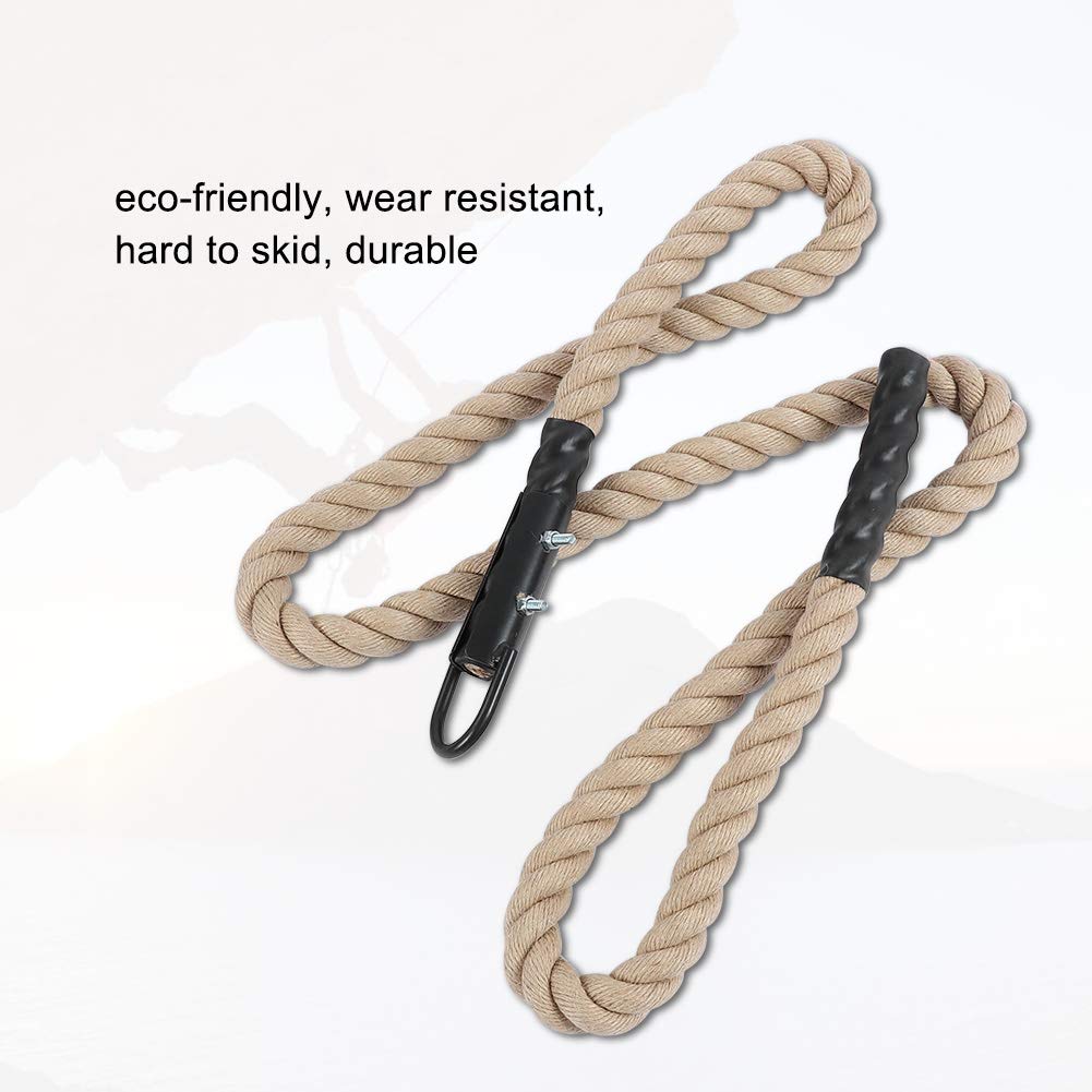 Maybe climbing ropes in the gym, 38MM arm power training rope strengthen muscle power battle rope strength training.