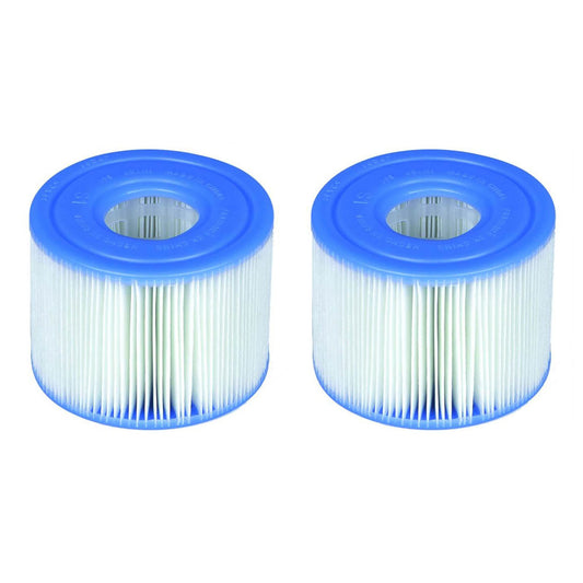 Intex 29001E B00PUZW3N2 PureSpa Type S1 Easy Set Pool Cartridges (12 Filters) | 2, 1 Pack, blue