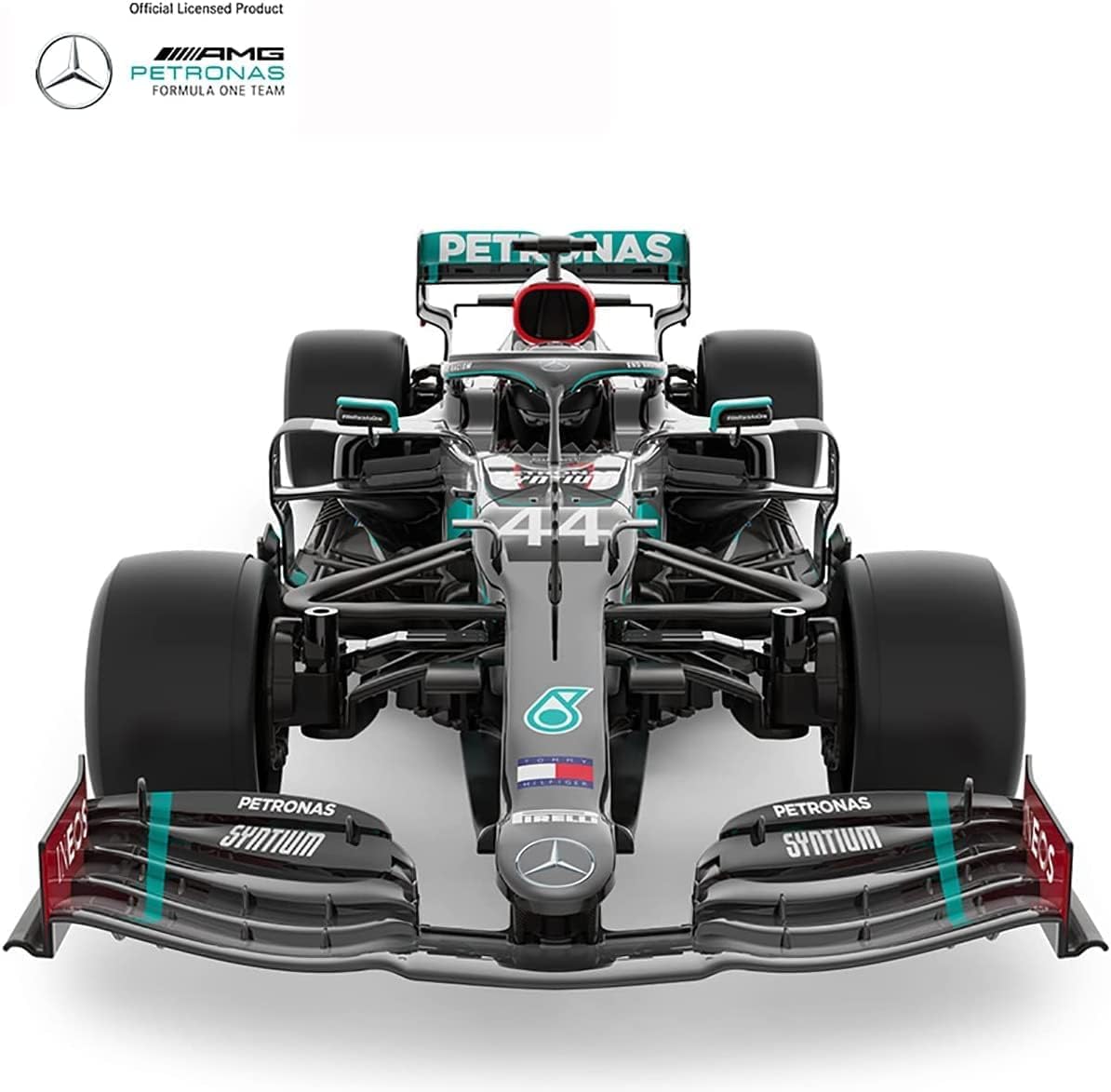 Mercedes F1 RC Car RASTAR 1/12 Mercedes AMG F1 W11 EQ Performance 2.4GHz Remote Control Car Officially Licensed Mercedes Benz Racing Toy Model Car for Kids Adults - Black