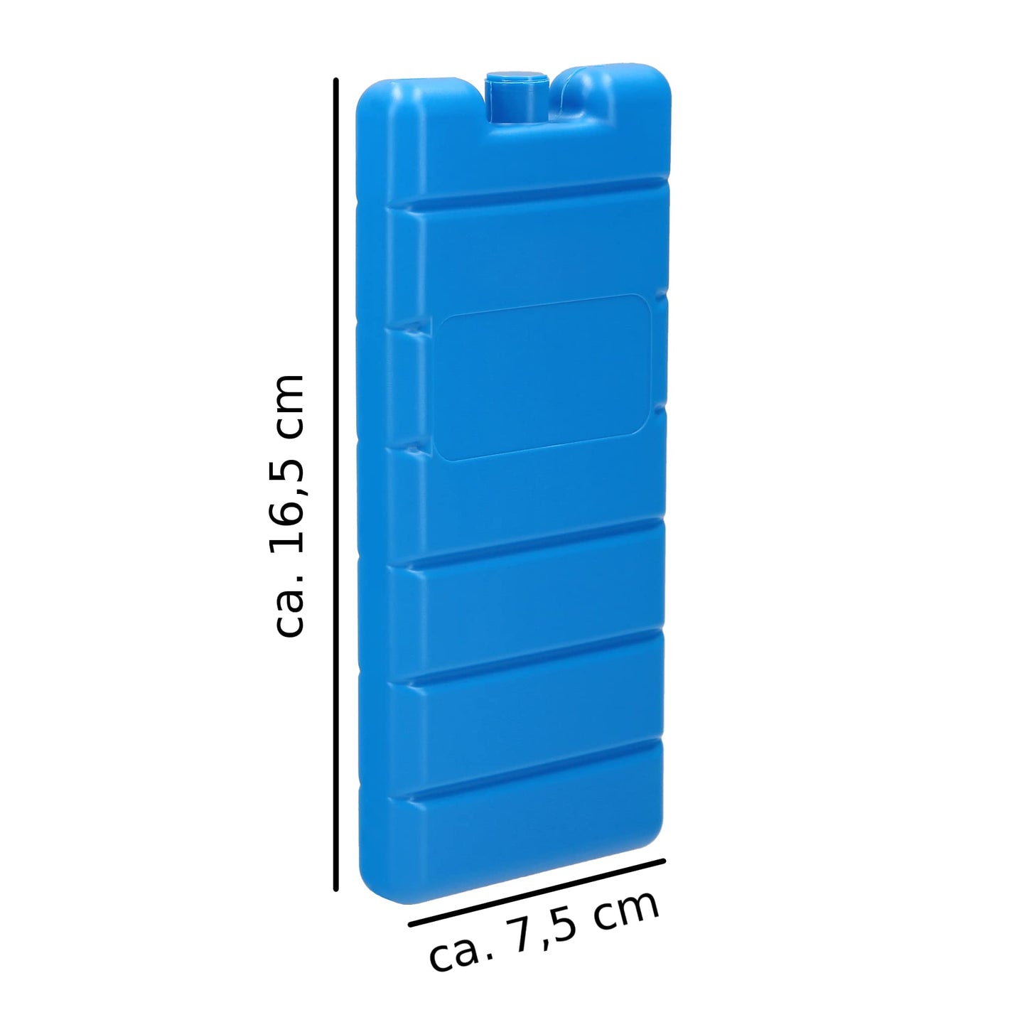 2-30 ice packs for cooler bag by VonBueren | 12h long cooling | approx. 200g per ice pack | approx. 7.4 x 16.7 x 2.1 cm | also for cool box (60)