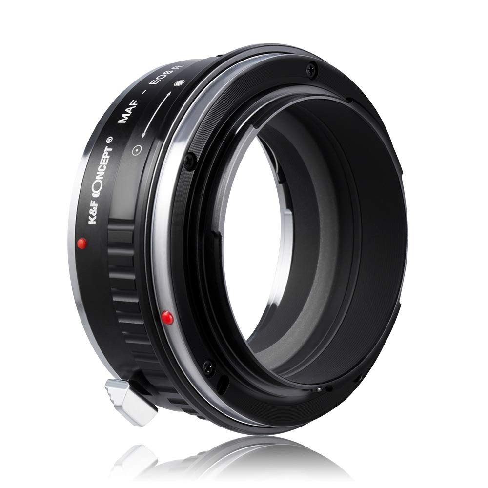K&F CONCEPT MAF to EOS R lens adapter is compatible with Sony Alpha A Mount (and Minolta AF) lenses on EOS R cameras.