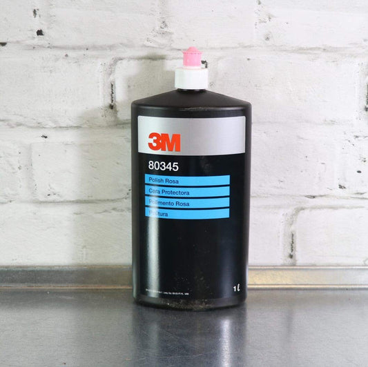 3M Polishing Paste Polish Pink High Performance Wax 80345N, car polish for perfect finish and long-lasting protection, car wax lasts about 10 car washes, paint care, easy manual application, 1000 ml