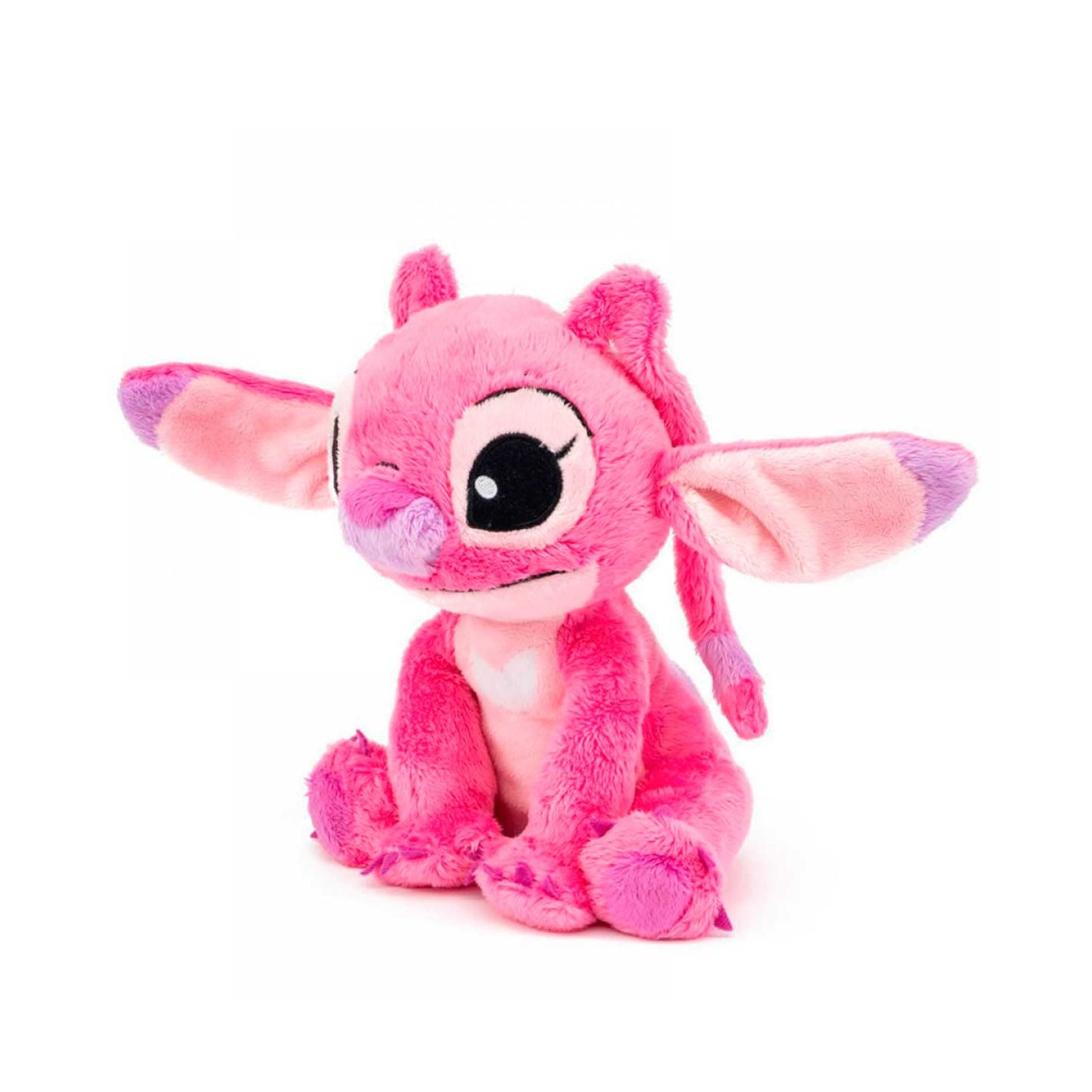 Simba 6315876954NPB - Disney Lilo and Stitch plush figure, 25cm & 6315870407X06 Disney 100 Years, Platinum Stitch, 25cm plush toy, anniversary item, suitable from the first months of life.