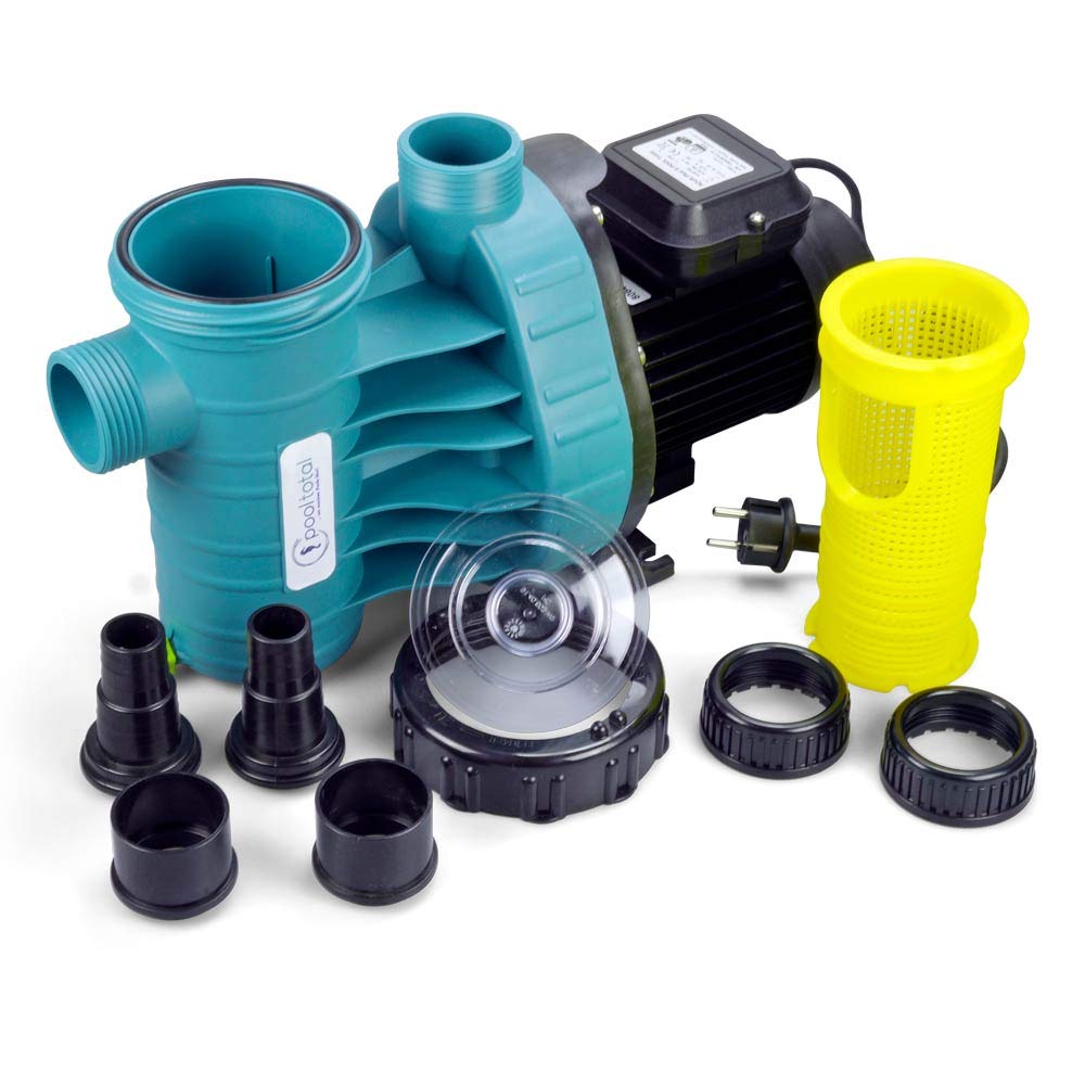 Aqua Plus 4 POOL Total Edition - 4 m³/h capacity for pools up to 20,000 l water content - Self-priming Saltwater resistant Quiet operation Easy to service Low wear