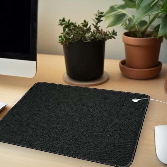 GREENERGY Grounding mat Grounded Mouse pad with EU grounding cable Safe grounding product Grounding Sheet (25x30cm)