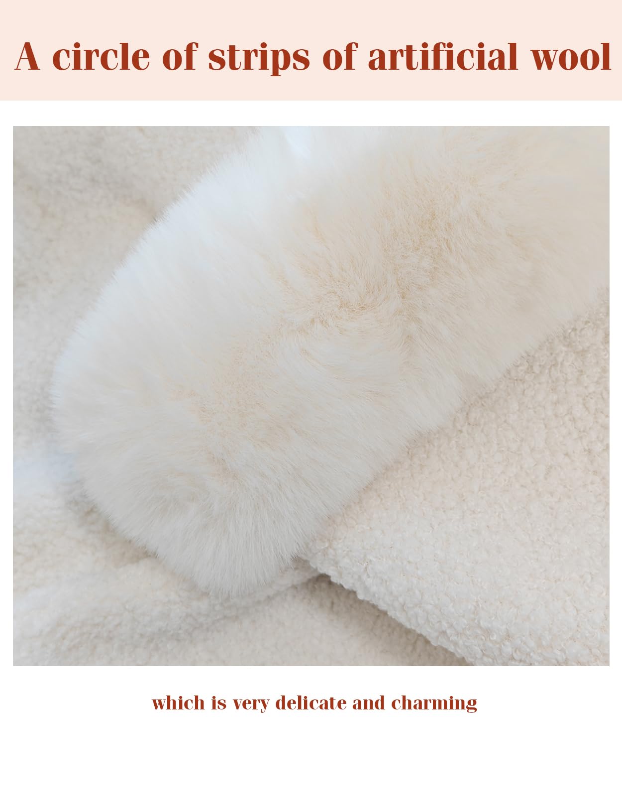 BEAUTELICATE Women's Faux Fur Shawl Bridal Jacket Bolero Winter Wedding Wrap Coat for Wedding Evening Dress 20s Costume (Brown, One Size)