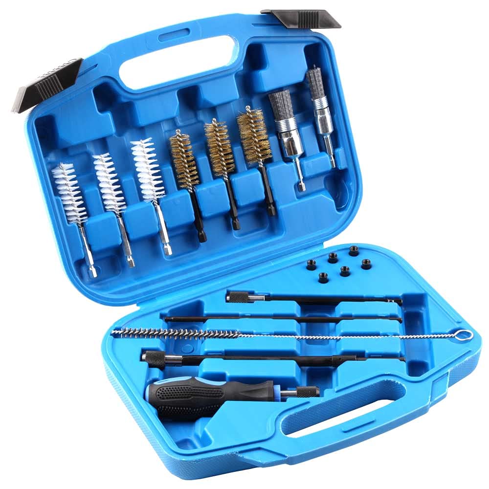 aleto 19 part INJECTOR SEAT SEALING TOOL INJECTOR SHAFT CLEANING Set