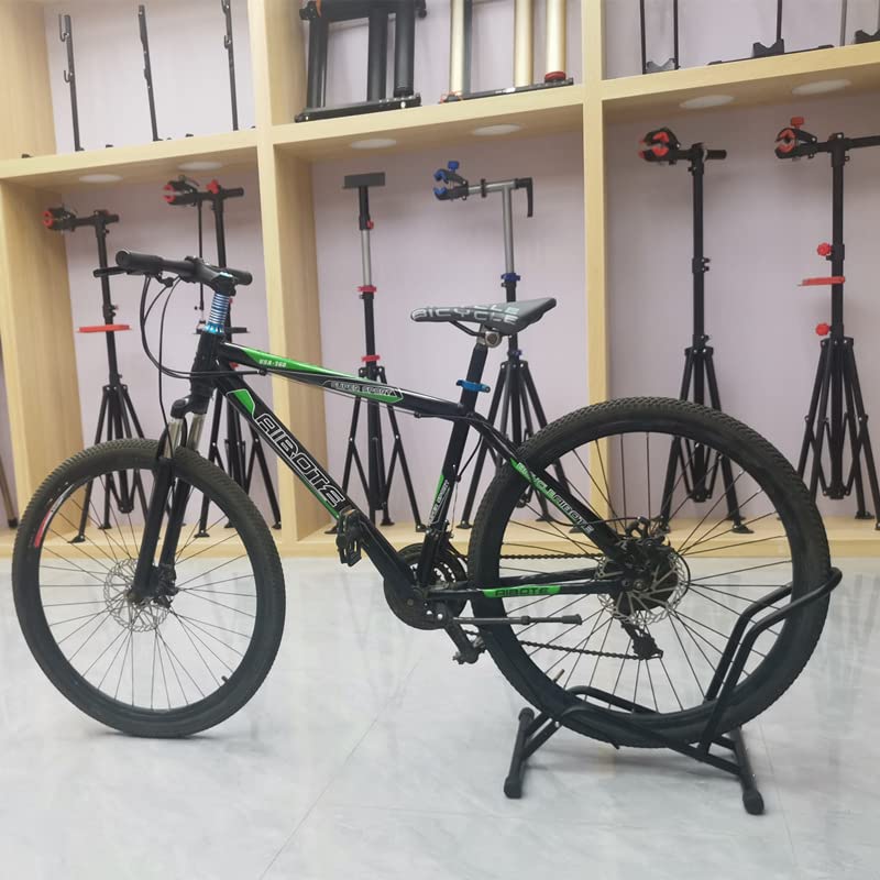 "Herrselsam 2 Piece Bike Stand Floor, Free Standing Bike Rack 16 to 29 Inches, Free Standing Suitable for all Front or Rear Wheel, Bike Holder Mounting Bicycle Bike Stand"