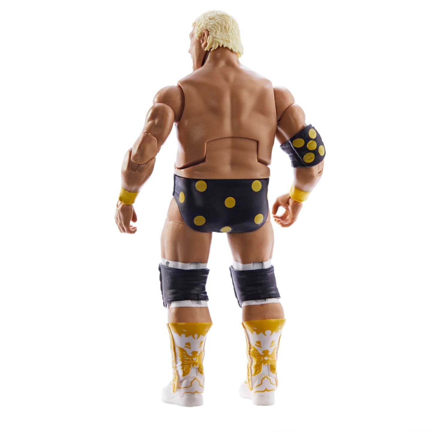 WWE HKP11 - Elite WrestleMania Dusty Rhodes Action Figure, poseable WWE collector's item with accessories, toy gift for kids and fans aged 8 and up.