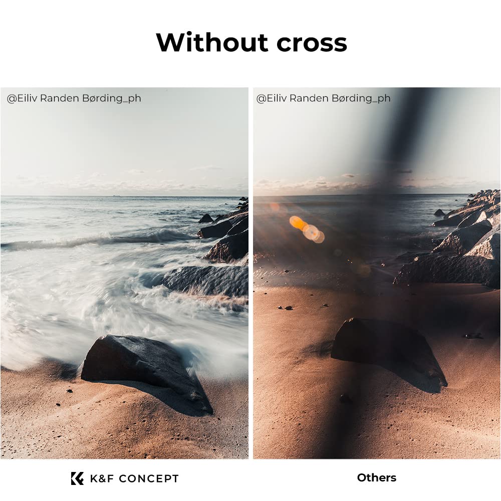 K&F CONCEPT Nano-X Variable Gray Filter 67MM Variable ND Filter ND32-512 (5-9 f-stop)