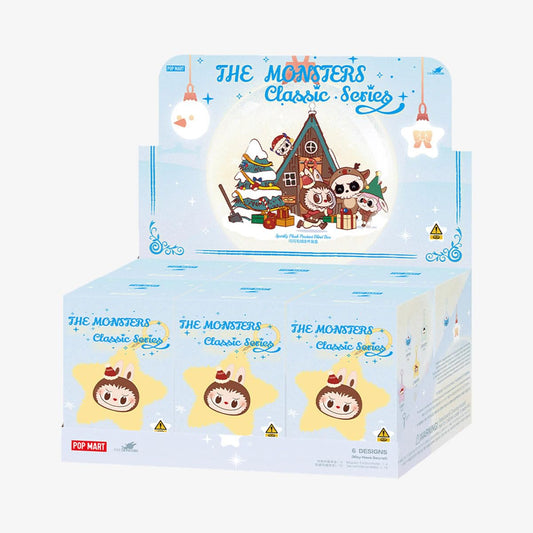POP MART The Monsters Classic Series - Sparkly Plush Pendant Collectible Art Toy Collectible Figures Gift Whole Set