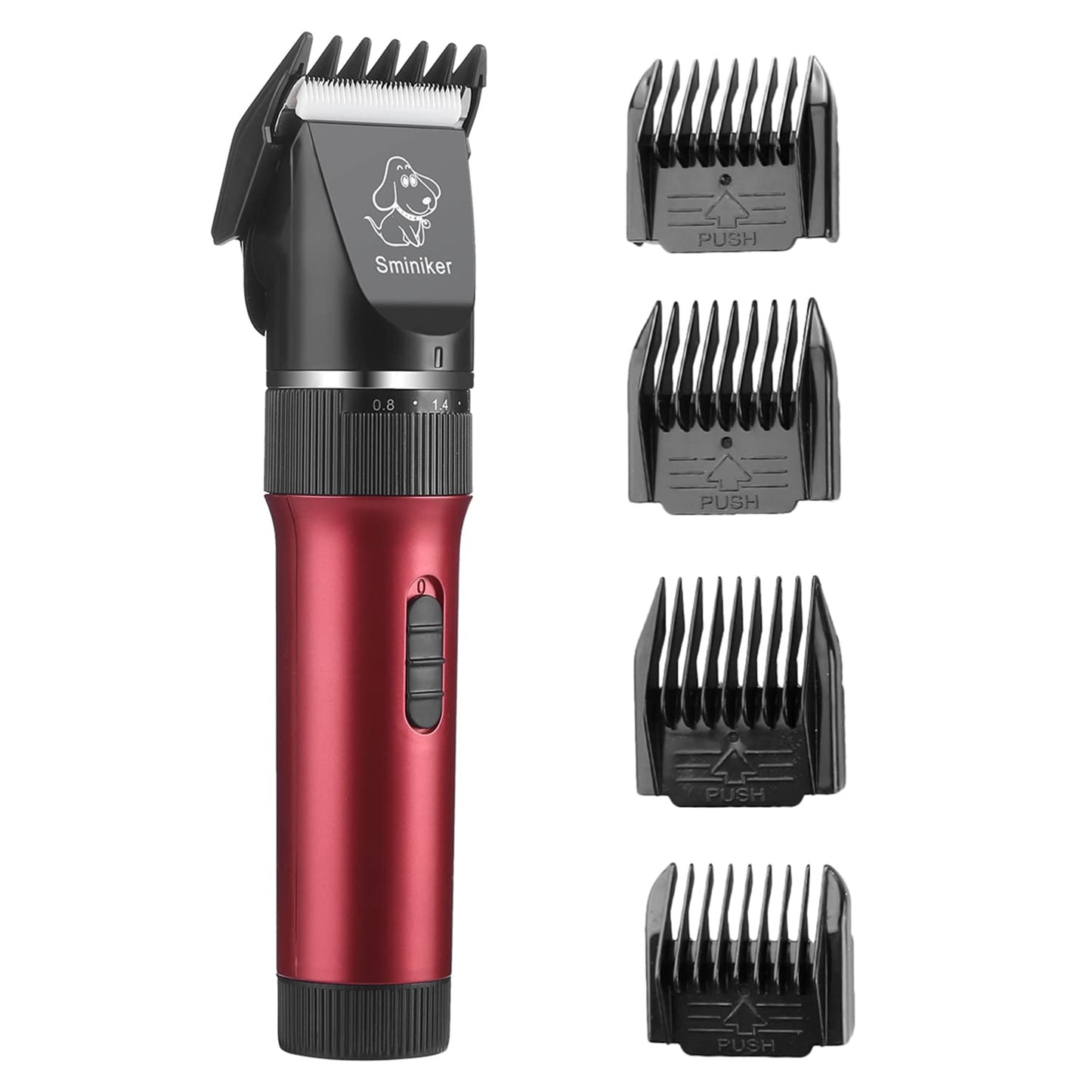 Animal hair clipper Professional Ultra-quiet Rechargeable Cordless Cat and Dog Horse Hair Clipper Pro Pet Grooming Clipper Dog Trimmer Kit