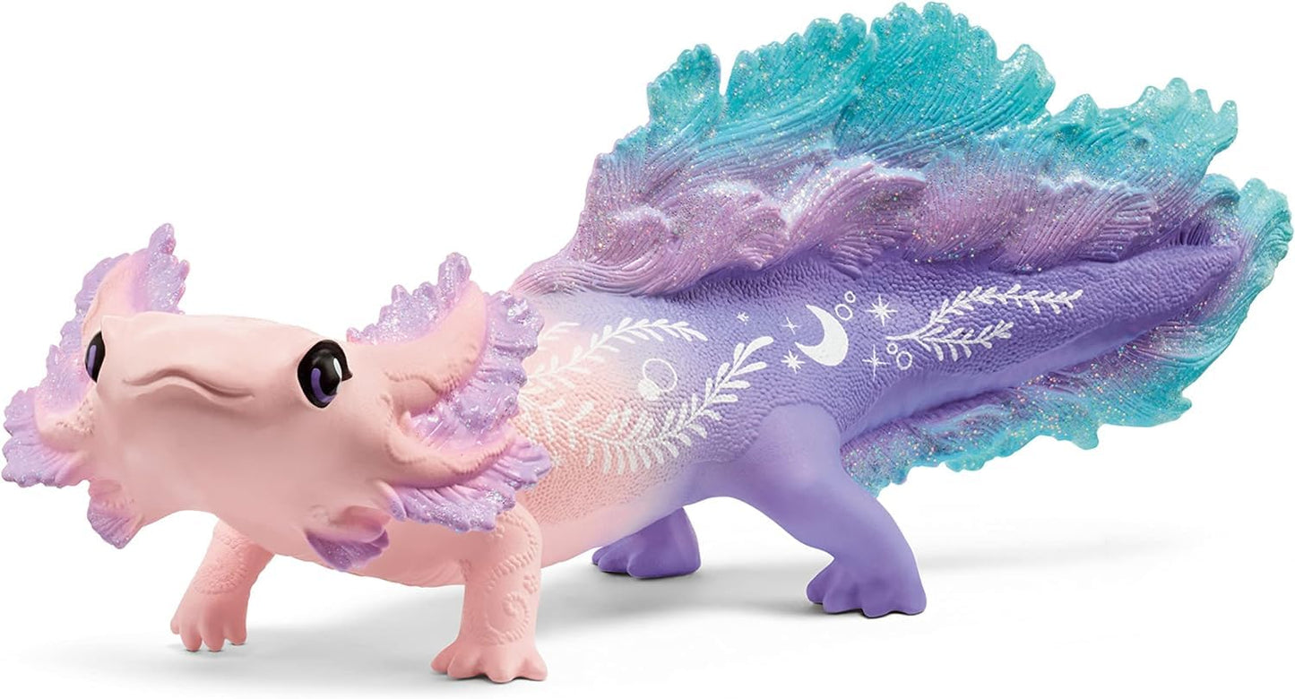 SCHLEICH BAYALA | Axolotl Mom and Babies 42628 | detailed figures | great gift for girls and boys | beautiful collectible figurines | toy for ages 5+ | Set of 3 pieces