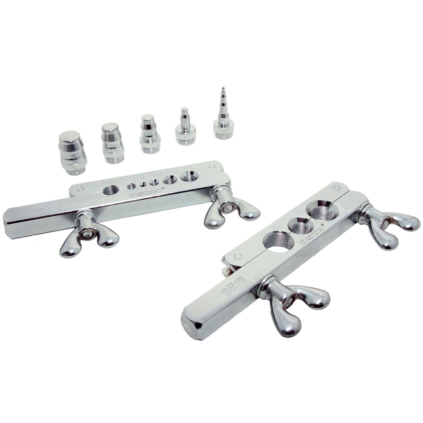 Flaring tool Basic for refrigerant line 1/8-3/16-1/4-5/16-3/8-7/16-1/2-5/8-3/4 inch