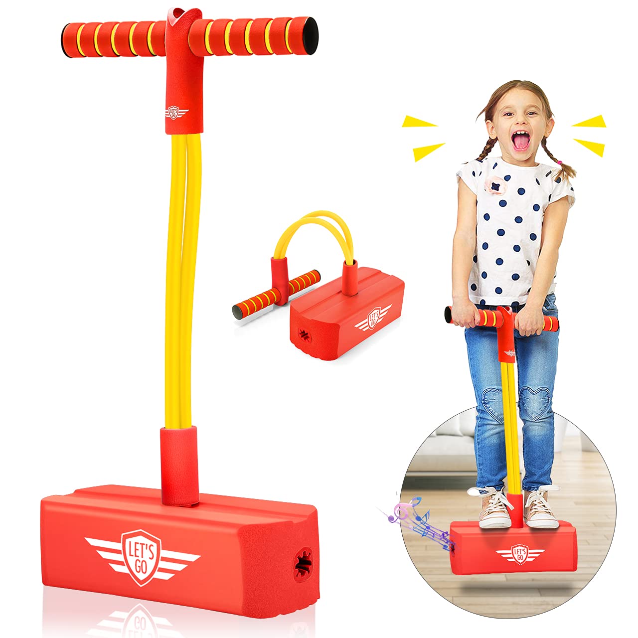 Toyzey outdoor toys for ages 3-12, including hopscotch, stilt sticks, and garden toys for girls aged 3-8. Great gifts for children aged 6-12.